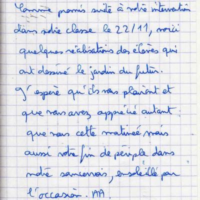 Productions d'élèves
