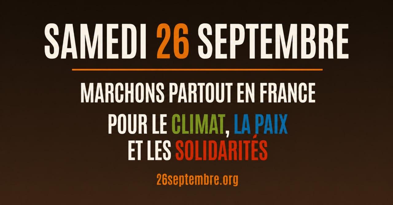 Affiche 26 septembre 2026